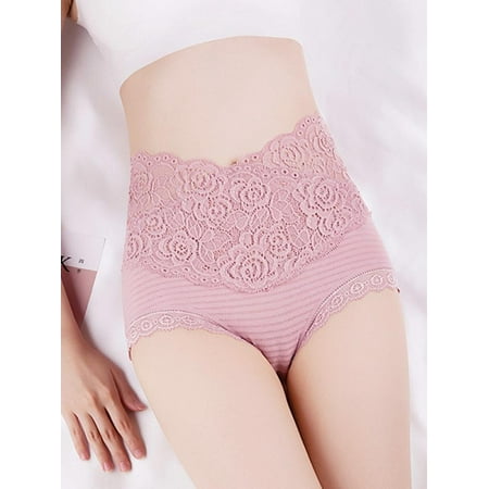 

Women s Sexy Lace Panties High-Rise Tummy Control Lingerie Underwear Briefs Lace Boyshorts
