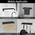 thumbnail image 4 of 1 pack for kitchen or bathroom wall mounted paper towel holder, 4 of 4