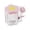 Pink, variant on Automatic Bird Water Dispenser Flower Shaped Transparent Parrot Water Feeder Bottle Floating No Spill Cage Mount Bird Waterer Cage Accessories for Budgie Lovebird Conure Small Birds