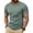 Green, variant on Men's Quick Dry Rash Guard Swim Shirt, UPF 50 Sun Protection Fishing Water Top, Breathable Short Sleeve Shirt for Water Sports and Outdoor Use Black