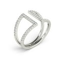 thumbnail image 2 of Aonejewelry 1/2 Ct. Diamond Fashion Ring In 10K White Gold, 2 of 2