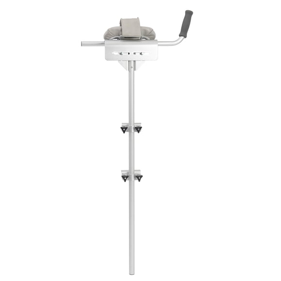 Accesorio de plataforma para andador bariátrico Dynarex - Apoyabrazos de apoyo para antebrazos de alta resistencia para andador - Empuñaduras acolchadas, correa ajustable - Capacidad de peso: 227 kg