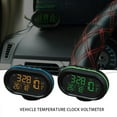 thumbnail image 4 of MYG 12V Digital Car Clock Thermometer Voltmeter Hygrometer Weather, 4 of 5
