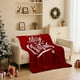thumbnail image 5 of CaiYueKe Christmas Flannel Throw Blanket - Soft Plush Blanket with Festive Snowman Digital Print, Warm Cozy Holiday Decor for Bed Sofa Living Room, Seasonal Winter Home Decorations Gift, 5 of 8