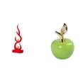 thumbnail image 1 of Escultura abstracta de fuego,Estatua de arte abstracto para decoración del hogar,Estatua,Escultura de fruta artificial,estatua y artesanía,Colección de figuras de cerámica para decoración, 1 of 8