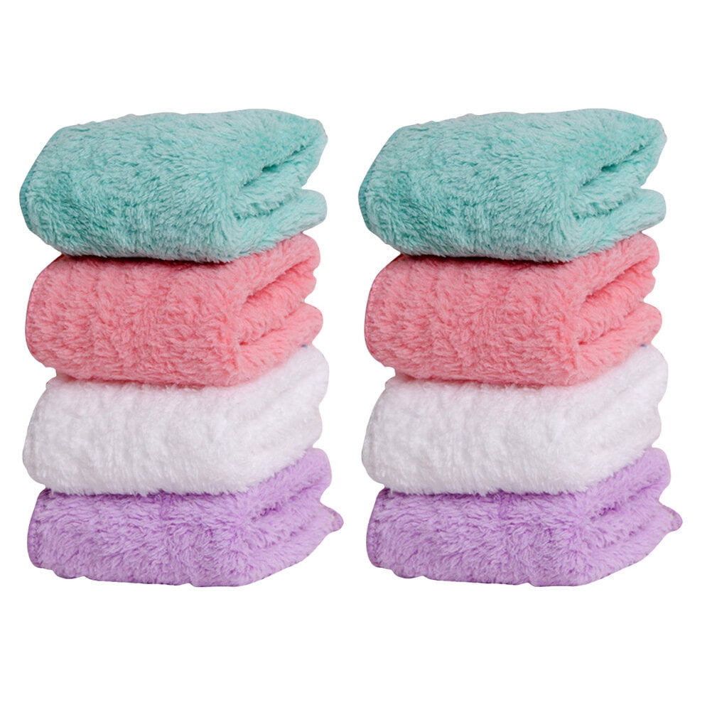 8Pcs Infants Towels Saliva Towels Children Facial Towels (Assorted ...