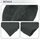 thumbnail image 5 of Sombrero de ciclismo Unique Bargains Mantener Caliente Protección para las Orejas Forro de Casco Tela de Forro Polar Gris Oscuro 27x18cm 1 Pcs, 5 of 7
