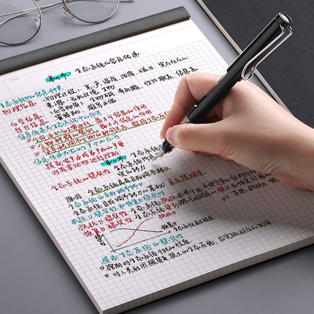A 4 Quads Ruled Graph Paper Pad Graph Paper Notebook Math Paper Pad 80 Sheets