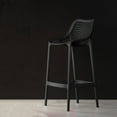 Siesta Air Counter Stool Set of 2 Black ISP067BLA