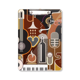thumbnail image 1 of Música de guitarra ilustrar Abstract Blue Pattern Portapapeles Carpeta de escritura Placa de soporte A4, 1 of 4