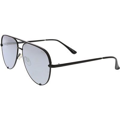 Quay Women's High Key Black Mirrored Sunglasses Singapore Ubuy