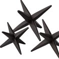 thumbnail image 5 of Set of Three Black Metal Star DÃ©cor Pieces, 5 of 5