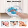 thumbnail image 2 of Hand Massager with Heat and Compression for Arthritis and Carpal Tunnel Pain, Christmas Gifts for Women Men Birthday - White, 2 of 6