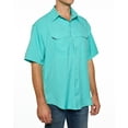 thumbnail image 2 of Pro Celebrity Men's Pro Fishing Outdoor Button-Down Shirt (Seafoam 3XL), 2 of 3