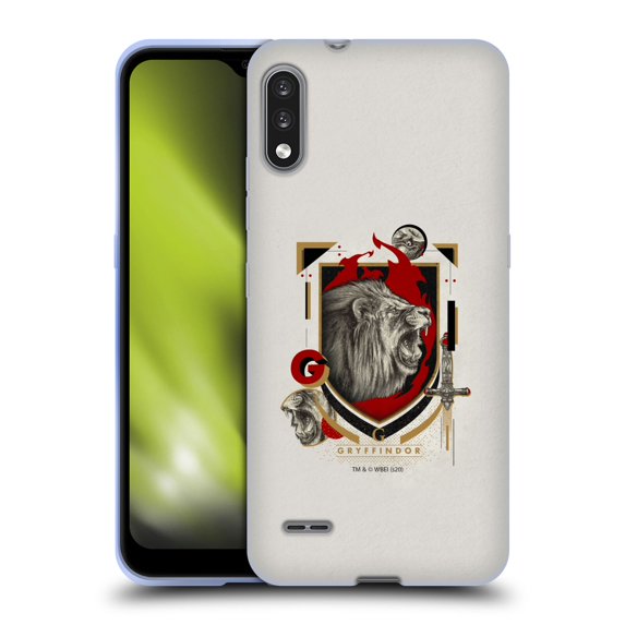 Head Case Designs Officially Licensed Harry Potter Deathly Hallows XXVII Gryffindor Soft Gel Case Compatible with LG LG K22
