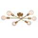 thumbnail image 1 of Lámpara colgante de techo Nordic Modern Golden Living Room, 1 of 6