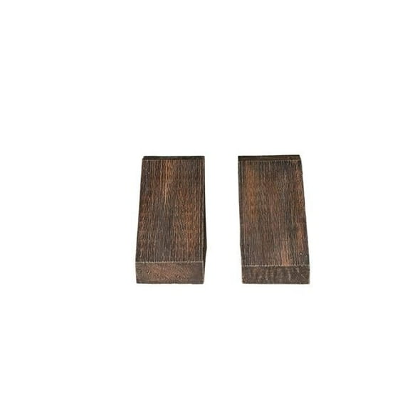 Lexington Hearth SM-C-LH-MD Sawmill Corbel Fireplace Mantel, Maduro- Set of 2