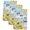 Yellow Blue, variant on Summer Sunflower Kitchen Towels Set of 4, Vintage Floral Botanical Bee Retro Absorbent Dish Towels for Kitchen, Microfiber Hand Towel, Quick Drying Tea Towel for Cleaning Decorative Dishcloths