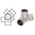 thumbnail image 4 of CRL HR20PBS Brushed Stainless 135 Degree Side Outlet Elbow for 2" Tubing, 4 of 6