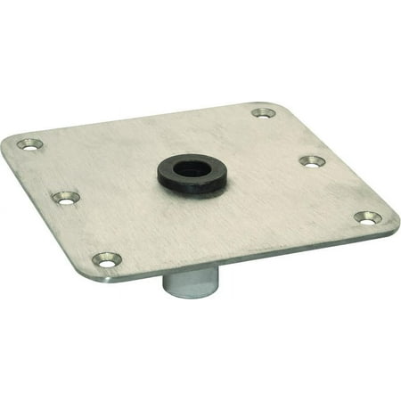 Invincible Marine BR54936 Seat Base Brushed Stainless 7"x7"