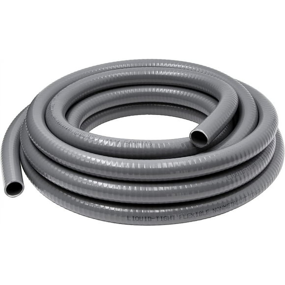 1 in. x 25 ft. Flexible PVC Non Metallic Liquid Tight Electrical Conduit 25 Foot Roll