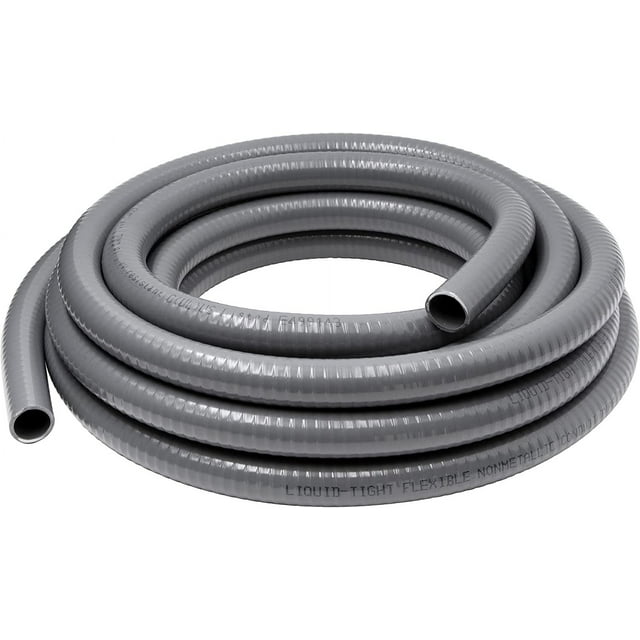1 in. x 25 ft. Flexible PVC Non Metallic Liquid Tight Electrical Conduit 25 Foot Roll
