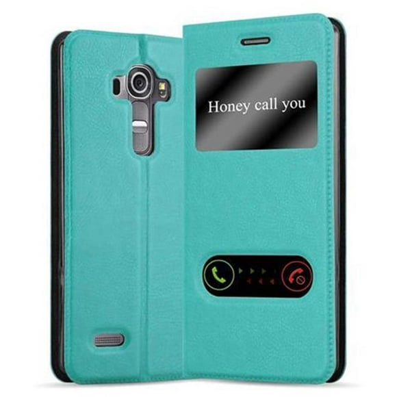 Cadorabo Case for LG G4 / G4 PLUS Cover Book Wallet Screen Protection PU Leather Flip Magnetic Smart View Etui