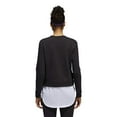 thumbnail image 2 of adidas Women's Athletics Layer Sweatshirt Black, Large, 2 of 4