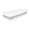 thumbnail image 1 of Sterilite 41 Quart Lightweight Under Bed Storage Box Container with Lid, 24 Pack, 1 of 11