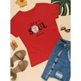 thumbnail image 3 of Lets Your Soul Shine Daisy T-Shirt Women -Image by Shutterstock, Female x-Large, 3 of 4