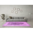 thumbnail image 3 of Ahgly Company Indoor Rectangle Persian Purple Traditional Area Rugs, 7' x 10', 3 of 4