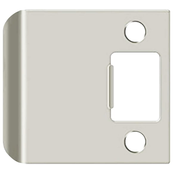 Nuk3y SP250 Placa de golpe de labio extendido (2-12 x 2-14 Níquel satinado)