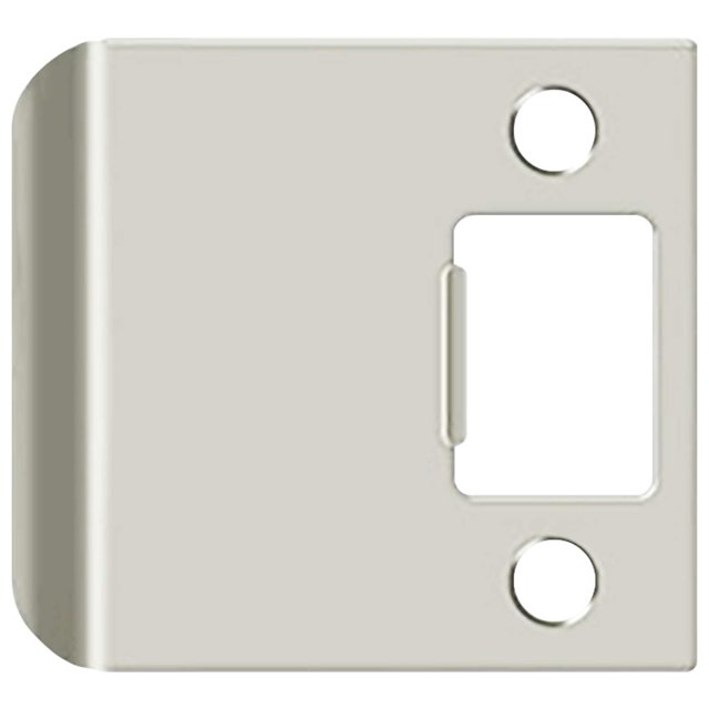 Nuk3y SP250 Placa de golpe de labio extendido (2-12 x 2-14 Níquel satinado)