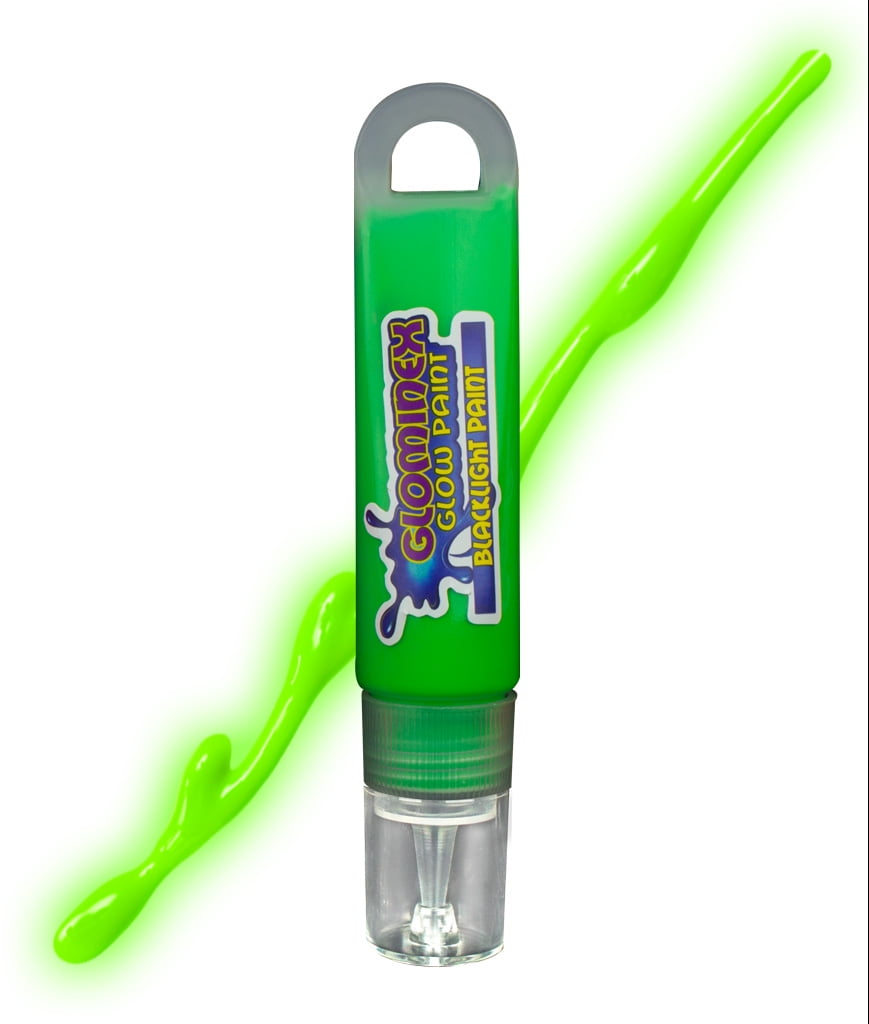 Glominex C228Blacklight UV Reactive Paint 1 Ounce Tube Green
