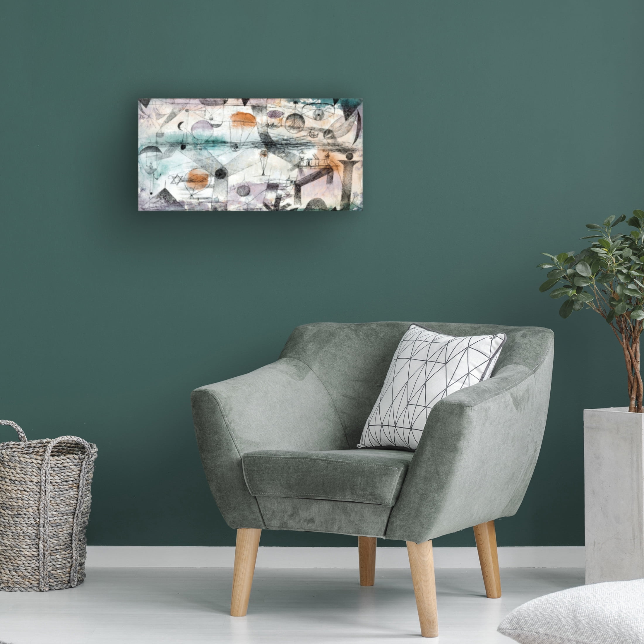 Trademark Fine Art Pictufy In the Realm of Air 1917 Canvas Wall Art