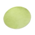 thumbnail image 2 of Iumwxz 40 Inch Round Short Hair Area Rug Non Shedding Stain Resistant Low Pile Green Polyester with Non Slip Rubber Backing Washable for Living Room Bedroom High Traffic Areas, 2 of 8