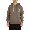 thumbnail image 1 of Elevenparis Mens Playboy Brice Hoodie Sweatshirt, Grey, Medium, 1 of 4