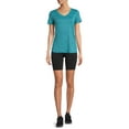 thumbnail image 3 of Avia Women's Transition V-Neck Short Sleeve T-Shirt Top, 3 of 5