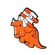 thumbnail image 5 of Guardurnaity Broches de esmalte de dibujos animados de aprendizaje, broches de Pin de ratón de biblioteca de dinosaurio, broche personalizado para niños, Type8 NO8 Guardurnaity CBP289184, 5 of 5