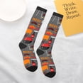 thumbnail image 5 of Salouo BBQ Icons Print Women's Men's Ankle Socks 1-pack Casual Athletic Socks for Unisex Adult Moisture-Wicking Socks for Daily Wear/Running/Sport, 5 of 8