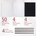 thumbnail image 2 of GBC ProClick The Do-It-Yourself Presentation Kit, 0.3125 Inch Spine Diameter, Black, 2 Sets per Pack (2515665P), 2 of 3