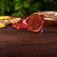 thumbnail image 1 of karymi Adhesive Wax Sticker Wreath Wax Cards Stickers Self Adhesive Gold Vintage Wax Envelope Stickers For Wedding Invitation Cards Party Favors Envelope Gift Up to 45% off, 1 of 3