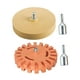 thumbnail image 3 of 2 genéricos para quitar calcomanías de ruedas con adaptador de taladro. Eliminación de adherencias de vehículos para calcomanías de rayas, 3 of 8