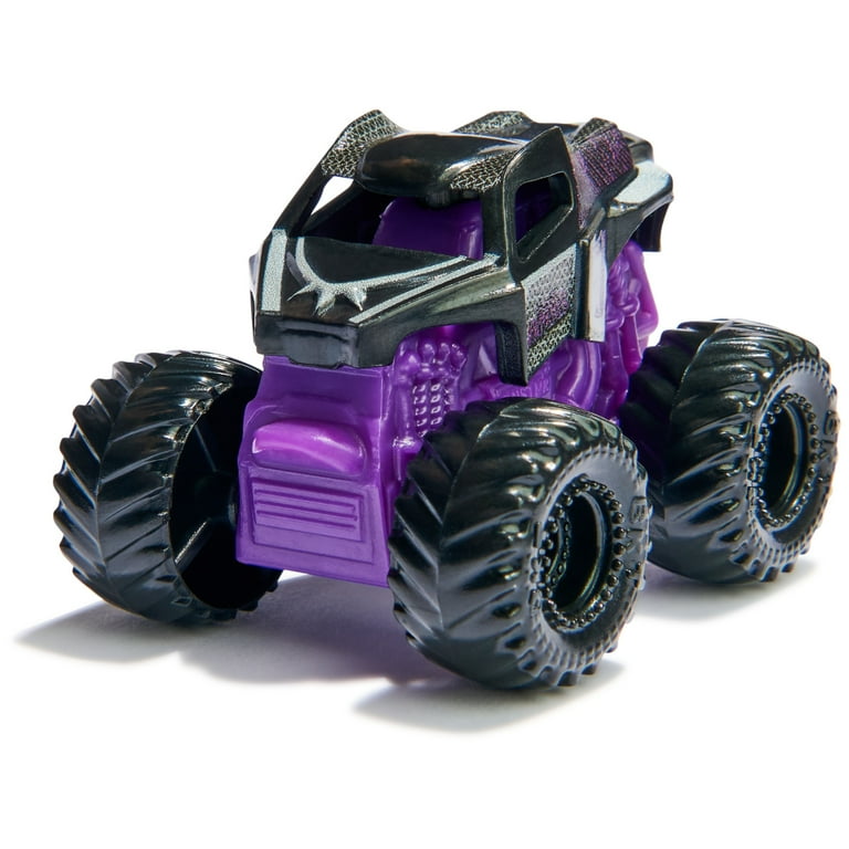 Monster Jam Mini Marvel 1:87 Scale Monster Truck 3-Pack Black