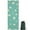 Teal Daisy Flower, variant on Lightgreen Daisy Flower Pink Blooms Pattern Hot Yoga Mat Towel Non Slip for Hot Yoga - Quick-Drying Yoga Mat Cover with 4 Corner Pockets with Travel Bag - Hot Yoga Towel Non Slip 70"x26"