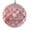 Rose Gold, variant on Vickerman 4.75" Chocolate Net Beaded Ball, 3 per Bag