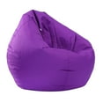 thumbnail image 3 of Clearance! Barhoo Bean Bag Chair Fashionable Tatami Bean Bag Purple (Without Sofa Core) Fashion the Lazy Sofa Chair the New Sofa the Lazy 70X80Cm Bean Bag Clearance Sale 1X Sofa Bag, 3 of 8