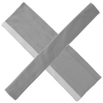 CTIRCHIU Fridge Handle Cover Refrigerator Door Handle Covers Light Grey Velvet 2Pcs 15.7x4.7in