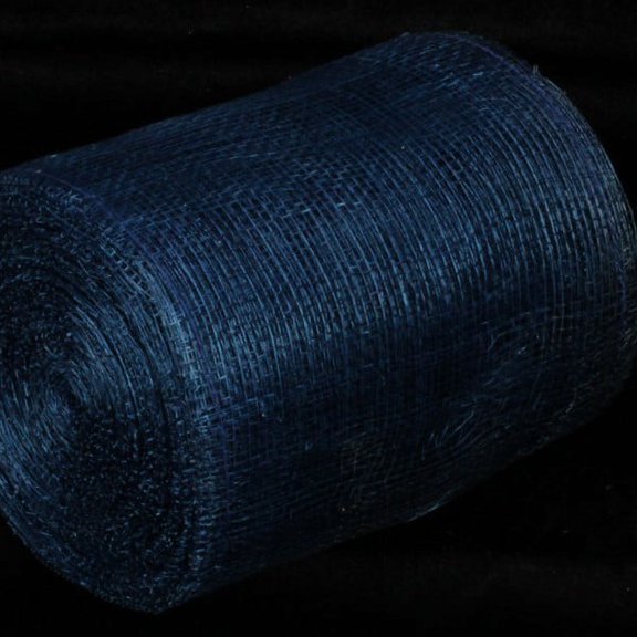 The Ribbon People Royal Blue Sinamay Abacá Fiber Craft Ribbon 5" x 32 Yards
