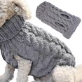 thumbnail image 1 of Suéter de punto para perros, ropa cálida para invierno y primavera para perros y mascotas, suéteres clásicos para perros y gatos para perros pequeños y medianos, 1 of 5